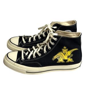 Converse Chuck 70 Hi Unisex Sneakers Anheuser Black Men 11 Women 13 NIB